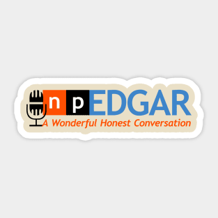 NPEdgar Sticker